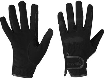 Horka Handschoen Domy Suede - Zwart