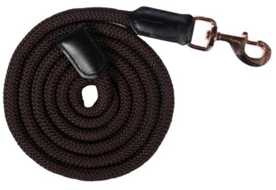 HKM Halstertouw Glamour Style - Zwart Rosegold