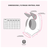 Imperial Riding Vliegenmasker RHTrail ride - Blauw