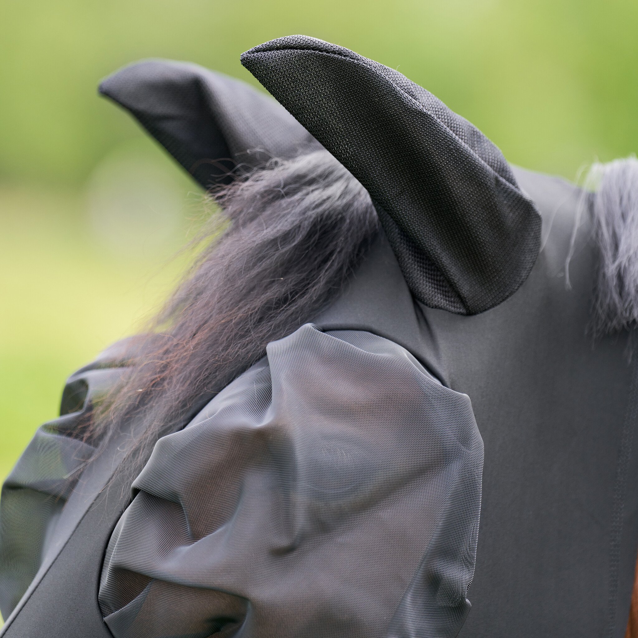 Imperial Riding Vliegenmasker IRHTrail Ride Met Neus - Zwart