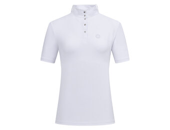 Imperial Riding Competition Shirt IRHBasic Glam - White