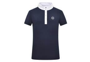 Imperial Riding Kids Competition shirt IRHBasic glam - Navy