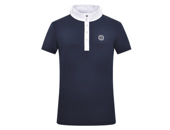 Imperial Riding Kids Competition shirt IRHBasic glam - Navy
