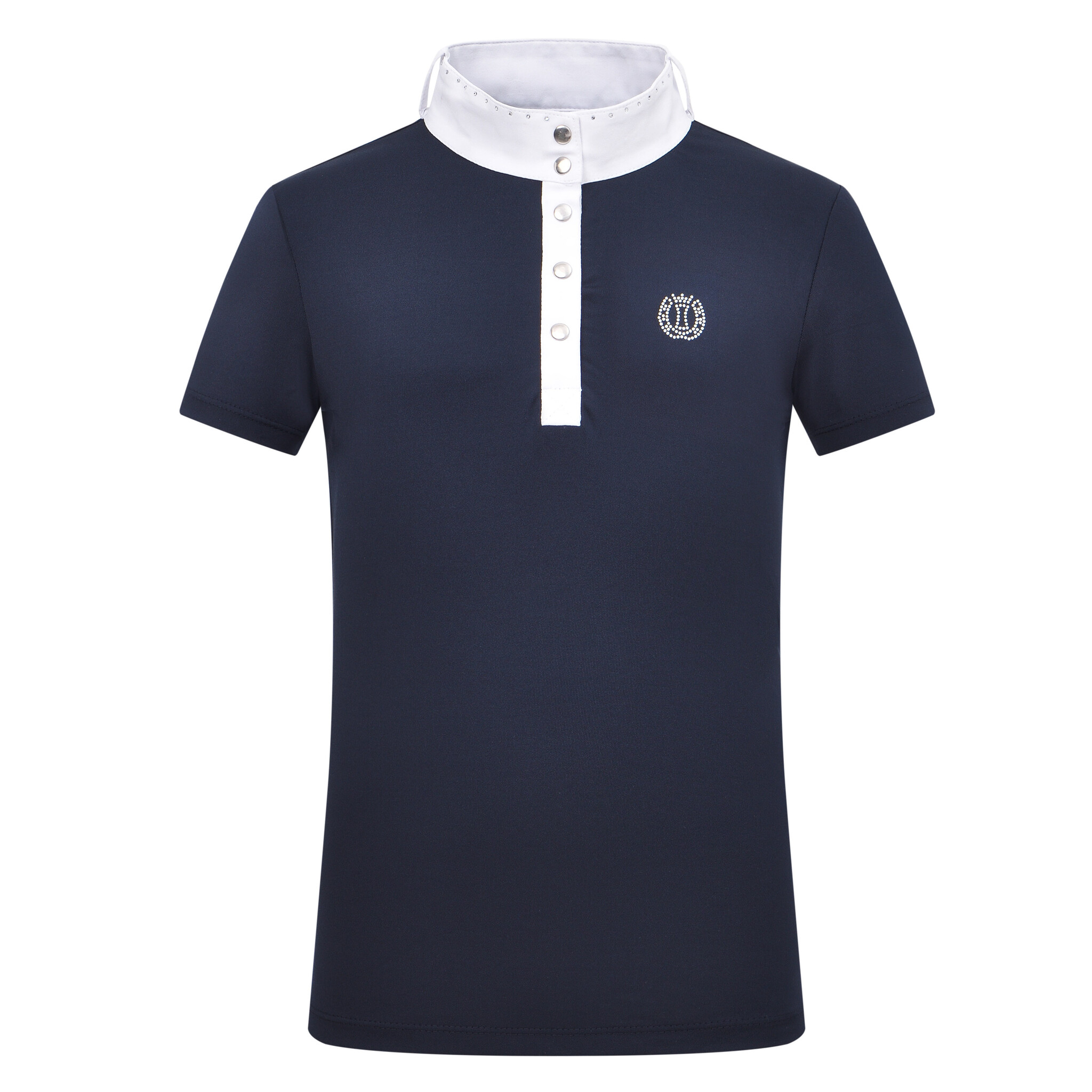 Imperial Riding Kids Competition shirt IRHBasic glam - Navy