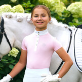Imperial Riding Kids Competition shirt IRHBasic glam - Candy Floss