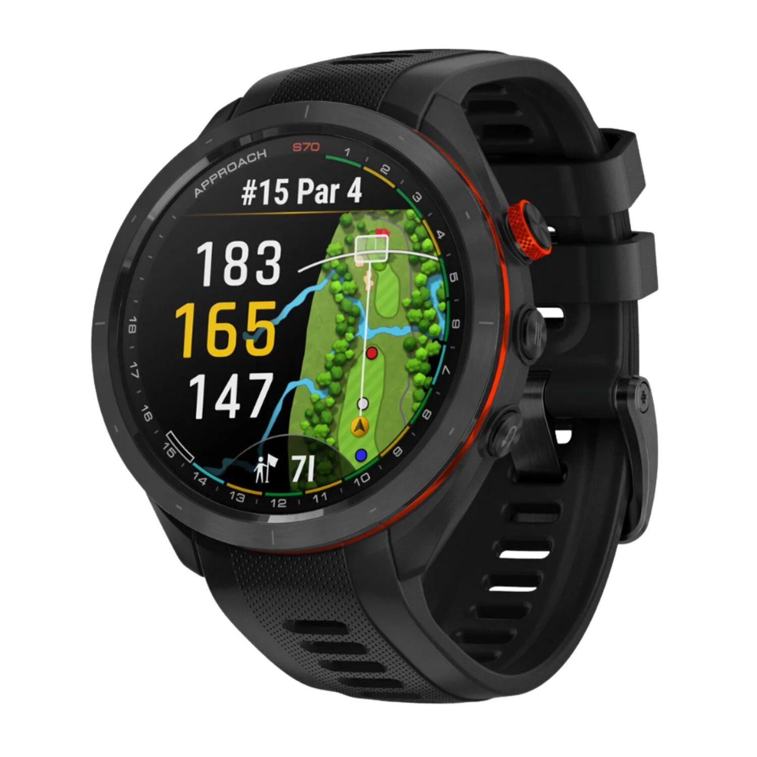Garmin Approach S70 47mm - Black