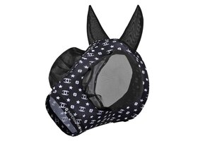 Imperial Riding Vliegenmasker IRHTrail Ride - Black AOP