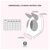 Imperial Riding Vliegenmasker met Neus IRHTrail ride - Unicorn