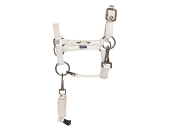 HV Polo Hobby Horse Halsterset HVPRuby - White