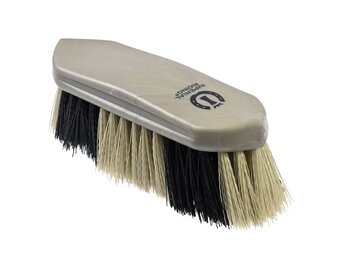 Imperial Riding Dandy Brush Hard 2 Colors IRH -  Light Olive Metallic