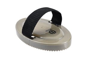 Imperial Riding Curry Comb IRH - Light Olive Metallic