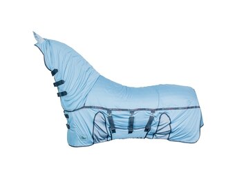 Harry's Horse Vliegendeken Mesh-Pro Belly - Blue Heaven