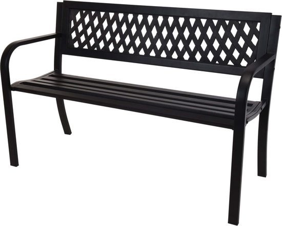 TUINBANK METAAL 119X50XH75CM