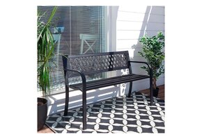 TUINBANK METAAL 119X50XH75CM