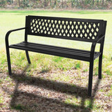 TUINBANK METAAL 119X50XH75CM