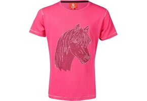 Red Horse T-Shirt Caliber - Magneta