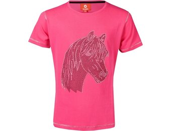 Red Horse T-Shirt Caliber - Magneta