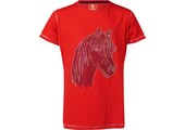 Red Horse T-Shirt Caliber - Rood