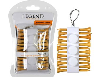 Legend Wooden Tee Carrier