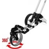 FastFold Flex 360 Golftrolley - Wit Zwart