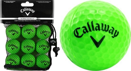 Callaway Soft flight 9 pack CA1000010 Golfbal Unisex Groen