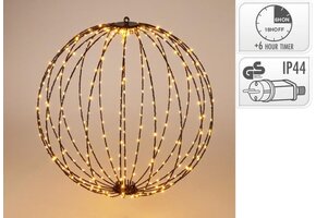 Relaxwonen - LED Kerstbal - 240 Lampjes - Extra Warm Wit - Ø 40cm