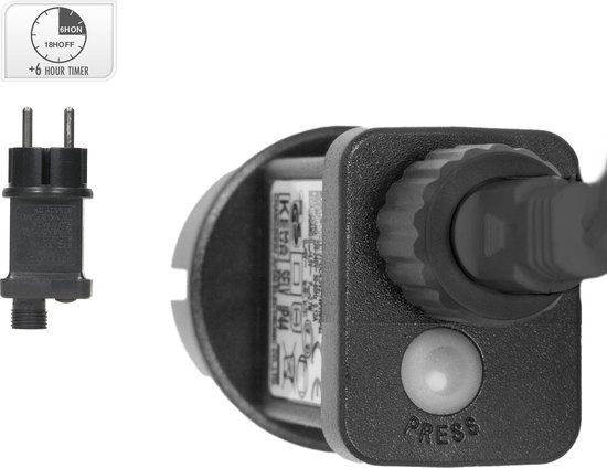 Relaxwonen - LED Kerstbal - 240 Lampjes - Extra Warm Wit - Ø 40cm