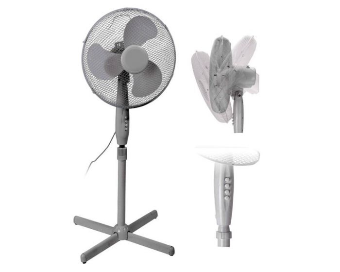 Excellent Electrics Statiefventilator - Wit