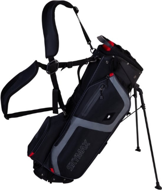 Skymax Standbag Zwart/Rood/Grijs