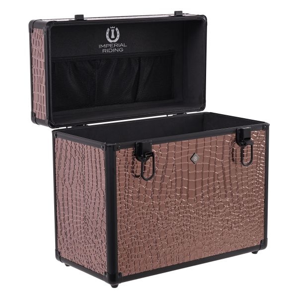 Imperial Riding Poetsbox IRHBasic Slim line - Brown Croco