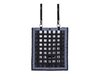 QHP Slowfeeder Turnout Collection - Misty Blue