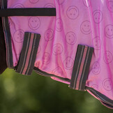 QHP Vliegendeken Collection met Hals & Masker - Cheery Pink