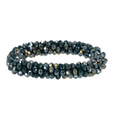 QHP Knotband Shine - Palm Green