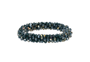 QHP Knotband Shine - Palm Green