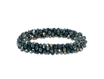 QHP Knotband Shine - Palm Green