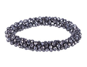 QHP Knotband Shine - Shine Silver