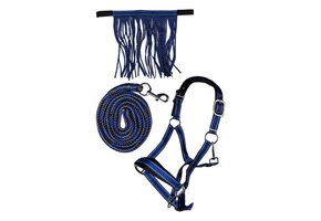 HKM Halsterset Lilly - Kobaltblauw
