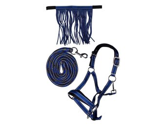 HKM Halsterset Lilly - Kobaltblauw