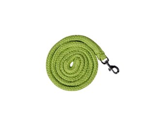 HKM Touw GlowLine met Karabijnhaak - Groen