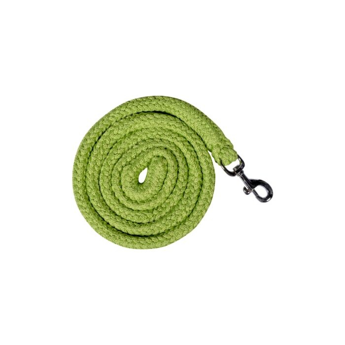 HKM Touw GlowLine met Karabijnhaak - Groen