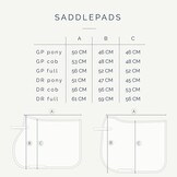 HV Polo Zadeldek HVPElisa Dressuur - Powder Blue