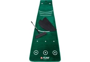 Pure 2 Improve Dual Grain Putting Mat Met Bezem