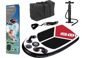 Pure4fun Bodyboard opblaasbaar 105X60X10CM incl. accessoires