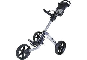 FastFold Mission 5.0 Golftrolley - Zilver Zwart