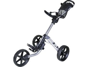 FastFold Mission 5.0 Golftrolley - Zilver Zwart