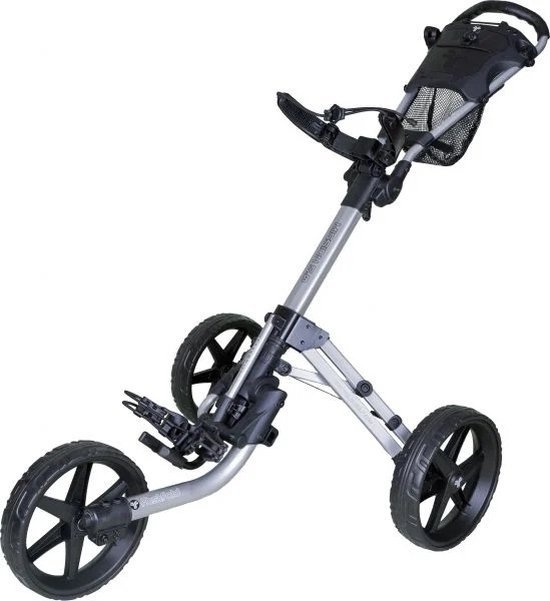 FastFold Mission 5.0 Golftrolley - Zilver Zwart