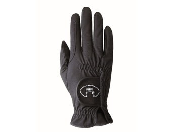 Roeckle Handschoen Lisboa Swarovski - Zwart