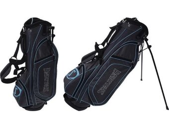 Spalding 7-inch Standbag Charcoal Turquoise