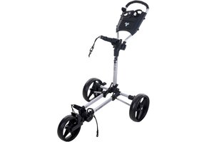 Fastfold Slim Golftrolley - Golfkar - Zilver