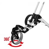 astFold Flex 360 Golftrolley - Charcoal Zwart